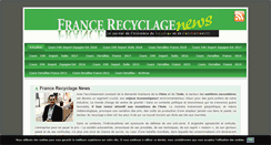 Desktop Screenshot of france-recyclage-news.com